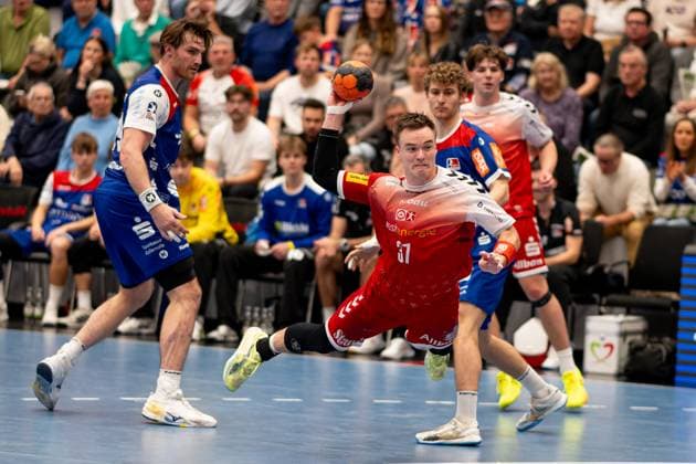 Max Neuhaus (TuSEM Essen, 37), HBW Balingen Weilstetten vs. TuSEM Essen, Handball, 2. Bundesliga, 10. Spieltag, Saison 2025 2026, 09.11.2025 Eibner-Pressefoto Andreas Ulmer HBW Balingen Weilstetten vs. TuSEM Essen, Handball, 2. Bundesliga, 10. Spieltag, Saison 2025 2026, 09.11.2025 Balingen Copyright: xEibner-Pressefoto AndreasxUlmerx EP_AUR