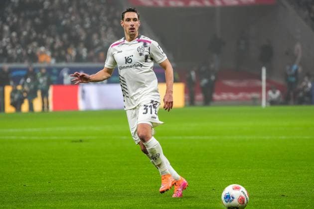 Ex-Frankfurter Dominik Kohr (1. FSV Mainz 05, 31) - Frankfurt 09.11.2025: Eintracht Frankfurt vs. 1. FSV Mainz 05, Deutsche Bank Park, 10. Spieltag Bundesliga