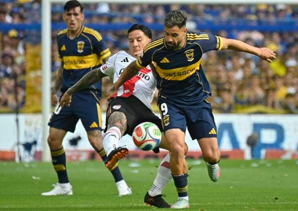 Boca vs River Foto: FOTOBAIRES Fecha 15 Torneo Clausura Liga Profesional. Copyright: xjuanbaezphxJUANxMANUELxBAEZx