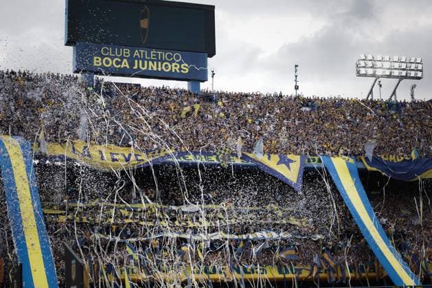 Boca vs River Foto: FOTOBAIRES Fecha 15 Torneo Clausura Liga Profesional. Copyright: xNICOLASxABOAFxNICOLASxABOAFx