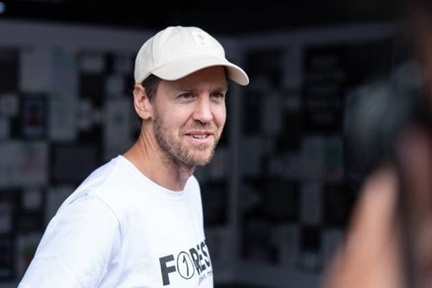 Sebastian Vettel prior to the F1 Grand Prix of Brazil at Autodromo Jose Carlos Pace on November 09, 2025 in Sao Paulo, Brazil Copyright: xRichardxCallis SPPx Sportspressphoto_SPR59927