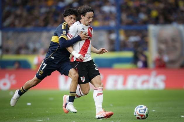 Boca vs River Foto: FOTOBAIRES Fecha 15 Torneo Clausura Liga Profesional. Copyright: xNICOLASxABOAFxNICOLASxABOAFx