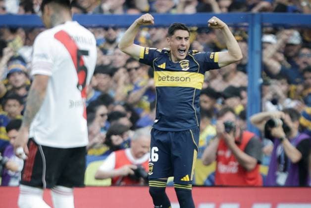 Boca vs River Foto: FOTOBAIRES Fecha 15 Torneo Clausura Liga Profesional. Copyright: xNICOLASxABOAFxNICOLASxABOAFx