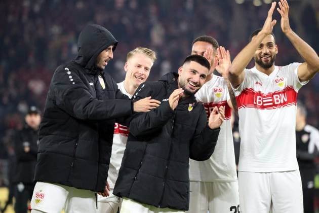 09.11.25 VfB Stuttgart - FC Augsburg Deutschland, Stuttgart, 09.11.2025, Fussball, Bundesliga, Saison 2025 2026, VfB Stuttgart - FC Augsburg: Deniz Undav (VfB Stuttgart).