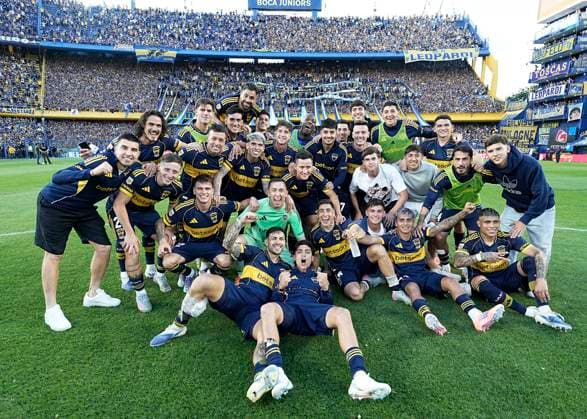 Equipo de Boca Juniors - Boca Juniors vs River Plate - Torneo Clausura 2025 - Segunda Fase - Fecha 15 de 16 - 9 de noviembre de 2025 - Estadio Alberto J. Armando - La Bombonera - Foto: Javier Garcia Martino - Prensa CABJ -