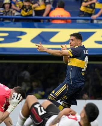 Miguel Merentiel - Boca Juniors vs River Plate - Torneo Clausura 2025 - Segunda Fase - Fecha 15 de 16 - 9 de noviembre de 2025 - Estadio Alberto J. Armando - La Bombonera - Foto: Javier Garcia Martino - Prensa CABJ -