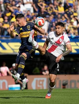 Miguel Merentiel - Boca Juniors vs River Plate - Torneo Clausura 2025 - Segunda Fase - Fecha 15 de 16 - 9 de noviembre de 2025 - Estadio Alberto J. Armando - La Bombonera - Foto: Javier Garcia Martino - Prensa CABJ -