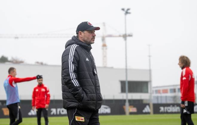 RECORD DATE NOT STATED Fußball, Herren, Saison 2025 2026, 1. Bundesliga, 1. FC Union Berlin, Training, Trainer Steffen Baumgart (1. FC Union Berlin), 10.11. 2025, Copyright: xMatthiasxKochx
