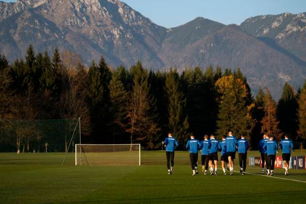 Training session of the Slovenian national football team ahead of the qualifying matches against Kosovo and Sweden for the 2026 World Cup  Copyright: xNikxErikxNeubauerx 1011nen_06