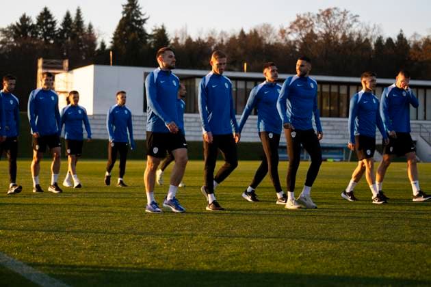 Timi Max Elsnik zAN kRNIcNIK Training session of the Slovenian national football team ahead of the qualifying matches against Kosovo and Sweden for the 2026 World Cup  Copyright: xNikxErikxNeubauerx 1011nen_14