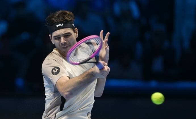 ATP, Tennis Herren Finals Torino 2025 ,Italy Taylor Fritz (USA)