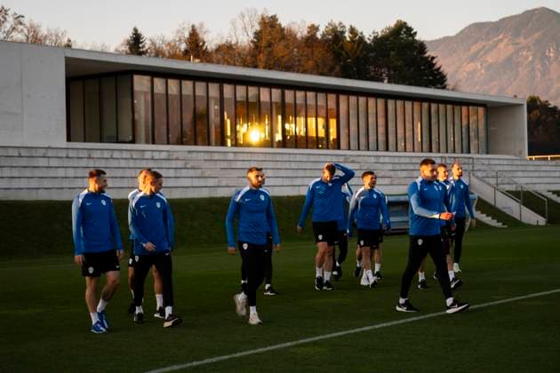 Training session of the Slovenian national football team ahead of the qualifying matches against Kosovo and Sweden for the 2026 World Cup  Copyright: xNikxErikxNeubauerx 1011nen_19