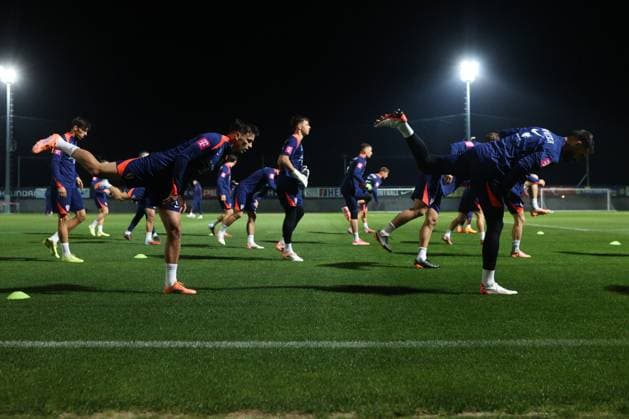 Croatia training session: FIFA World Cup, WM, Weltmeisterschaft, Fussball 2026 Qualifiers Nikola Moro of Croatia during the training session at HNK Rijeka Stadium in Rijeka, Croatia, on November 10, 2025.  NelxPavletic PIXSELL