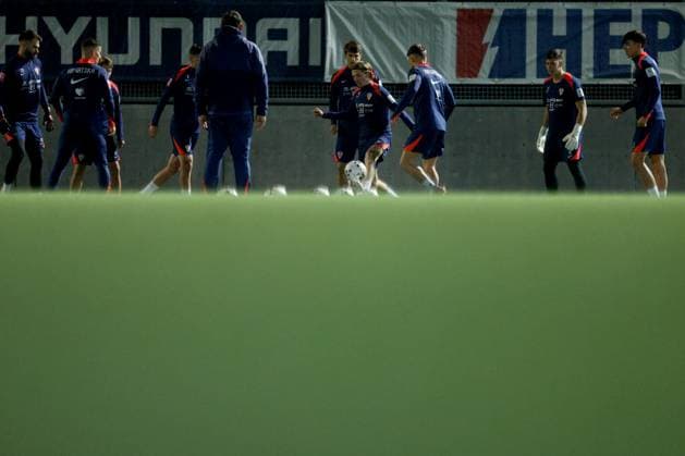 Croatia training session: FIFA World Cup, WM, Weltmeisterschaft, Fussball 2026 Qualifiers Players of Croatia during the training session at HNK Rijeka Stadium in Rijeka, Croatia, on November 10, 2025.  NelxPavletic PIXSELL