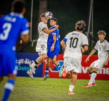 Fussball FIFA U17, U 17 U 17 Weltmeisterschaft Katar 2025 - El Salvador vs Deutschland - Gruppe G Spiel 61: Ben Kieffer (Deutschland, 20) Copyright: xRedhaxHosnixSegganix