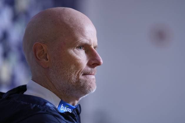 Press conference with the Norwegian men s national football team Oslo 20251111 Norway s national team manager Stale Solbakken during a press conference with the Norwegian men s national football team at Ullevaal Stadium before the World Cup qualifiers against Estonia and Italy Photo Fredrik Varfjell NTB Oslo Norway EDITORIAL USE ONLY RESTRICTED USE FOR BETTING COMPANIES  Copyright: xFredrikxVarfjellx xNTBx