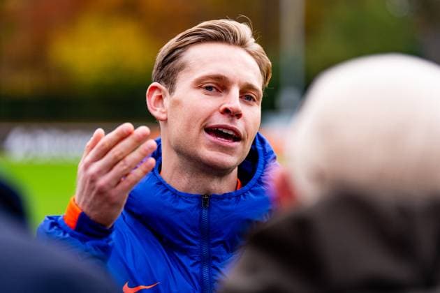 World Cup qualification: training of The Netherlands Zeist - Frenkie de Jong of The Netherlands during the training of The Netherlands in preparation of the World Cup qualification duel against Poland at KNVB Campus on 11 November 2025 in Zeist, The Netherlands. Copyright: xYannickxVerhoevenx