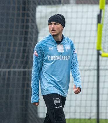 Fussball, Herren, Saison 2025 26, 2. Bundesliga, Hertha BSC, Training, Marten Winkler (Hertha BSC), 11.11. 2025,