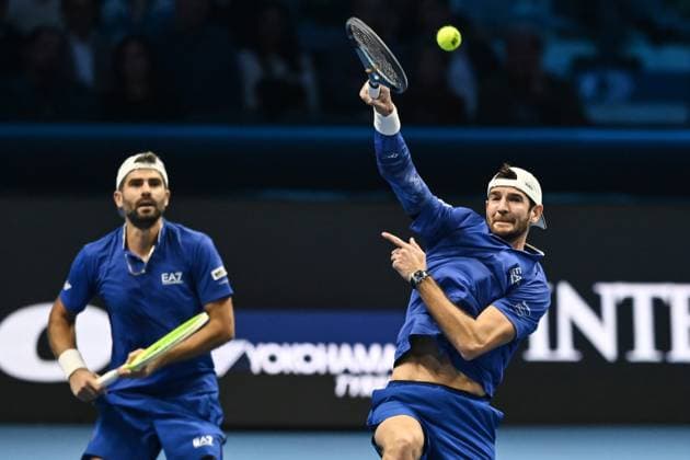 Db Torino 11 11 2025 - ATP, Tennis Herren Finals Daniele Buffa Image nella foto: Simone Bolelli-Andrea Vavassori 