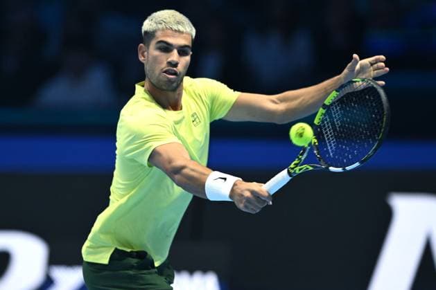 Db Torino 11 11 2025 - ATP, Tennis Herren Finals Daniele Buffa Image nella foto: Carlos Alcaraz 
