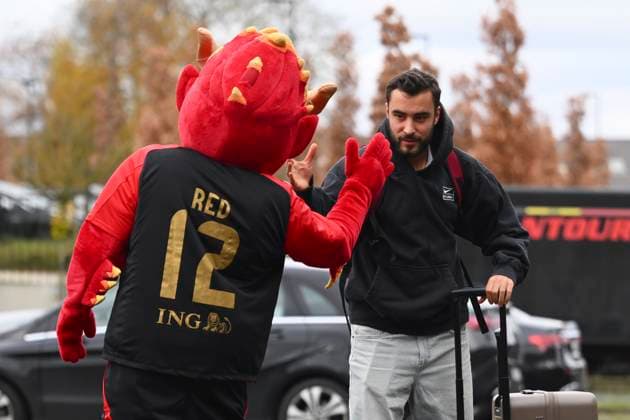 Kazakhstan v Belgium - FIFA World Cup, WM, Weltmeisterschaft, Fussball 2026 UEFA Qualifier - Media Activities 11 11 2025 TUBIZE, BELGIUM - NOVEMBER 11 : Vanhoutte Charles midfielder of Belgium arrives at the training grounds of the Royal Belgian Football Association ahead of the FIFA World Cup 2026 European Qualifiers match between Kazakhstan and Belgium on November 11, 2025 in Tubize, Belgium, 11 11 2025 Tubize Belgium  Copyright: xVincentxKalutx