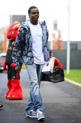 Kazakhstan v Belgium - FIFA World Cup, WM, Weltmeisterschaft, Fussball 2026 UEFA Qualifier - Media Activities 11 11 2025 TUBIZE, BELGIUM - NOVEMBER 11 : Ngonge Cyriel forward of Belgium arrives at the training grounds of the Royal Belgian Football Association ahead of the FIFA World Cup 2026 European Qualifiers match between Kazakhstan and Belgium on November 11, 2025 in Tubize, Belgium, 11 11 2025 Tubize Belgium  Copyright: xVincentxKalutx