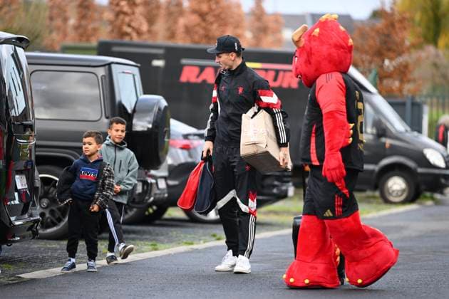 Kazakhstan v Belgium - FIFA World Cup, WM, Weltmeisterschaft, Fussball 2026 UEFA Qualifier - Media Activities 11 11 2025 TUBIZE, BELGIUM - NOVEMBER 11 : Meunier Thomas defender of Belgium arrives at the training grounds of the Royal Belgian Football Association ahead of the FIFA World Cup 2026 European Qualifiers match between Kazakhstan and Belgium on November 11, 2025 in Tubize, Belgium, 11 11 2025 Tubize Belgium  Copyright: xVincentxKalutx