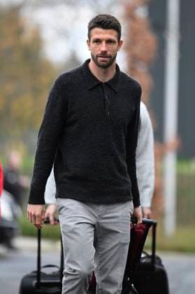 Kazakhstan v Belgium - FIFA World Cup, WM, Weltmeisterschaft, Fussball 2026 UEFA Qualifier - Media Activities 11 11 2025 TUBIZE, BELGIUM - NOVEMBER 11 : Mechele Brandon defender of Belgium arrives at the training grounds of the Royal Belgian Football Association ahead of the FIFA World Cup 2026 European Qualifiers match between Kazakhstan and Belgium on November 11, 2025 in Tubize, Belgium, 11 11 2025 Tubize Belgium  Copyright: xVincentxKalutx