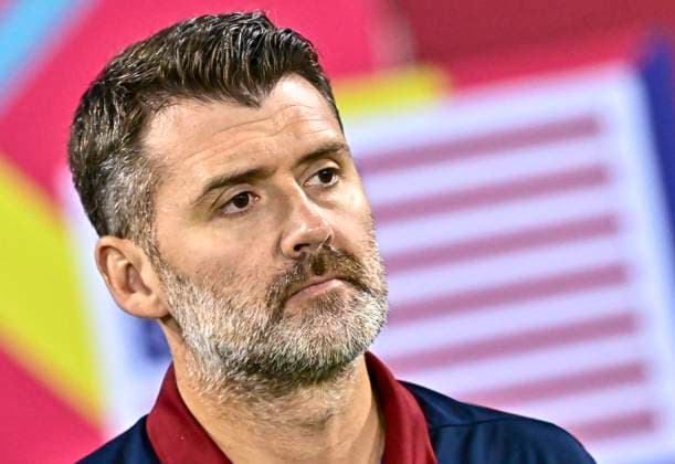 Czechia v USA : Group I - FIFA U-17 World Cup Qatar 2025 Head Coach Of the United States Segares Gonzalo looks on prior to the FIFA U-17 World Cup Qatar 2025 Group I match between Czechia v USA in Doha, Qatar, on November 11, 2025. DOHA Qatar Copyright: xNOUSHADxTHEKKAYILx