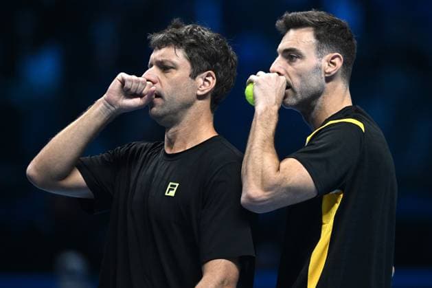 Db Torino 11 11 2025 - ATP, Tennis Herren Finals Daniele Buffa Image nella foto: Marcel Granollers-Horacio Zeballos 