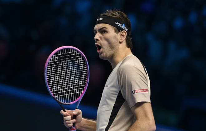 ATP, Tennis Herren Finals Torino 2025 , Italy Taylor Fritz (USA)