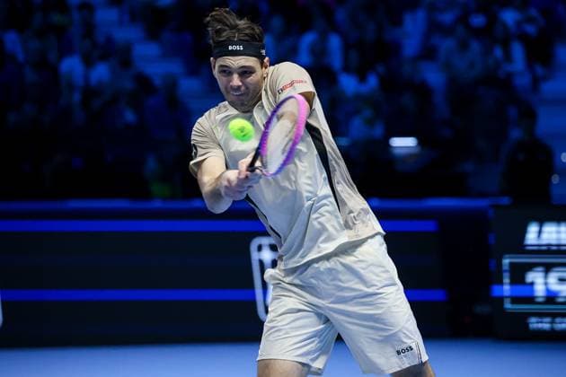 Taylor Fritz (USA) during Nitto ATP, Tennis Herren Finals 2025, International Tennis match in Turin, Italy, November 11 2025  Copyright: xRobertaxCorradin IPAxSportx xipa-agency.netx xx IPA_67831704 IPA_Agency_IPA67831704