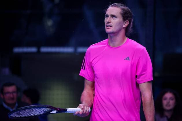 Alexander Zverev (DE) in training during Nitto ATP, Tennis Herren Finals 2025, International Tennis match in Turin, Italy, November 11 2025  Copyright: xRobertaxCorradin IPAxSportx xipa-agency.netx xx IPA_67832548 IPA_Agency_IPA67832548