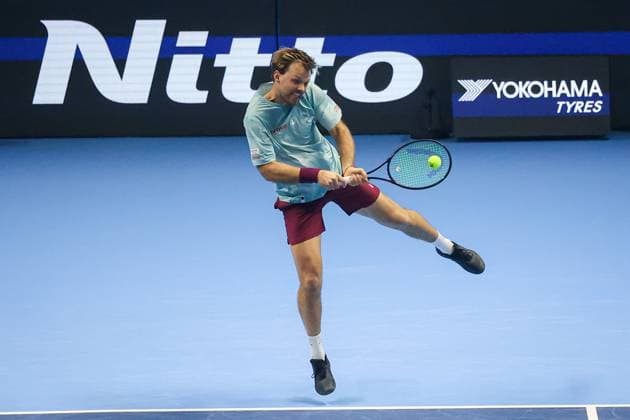 Tim Putz (GER) and Kevin Krawietz (GER) during Nitto ATP, Tennis Herren Finals 2025, International Tennis match in Turin, Italy, November 11 2025  Copyright: xRobertaxCorradin IPAxSportx xipa-agency.netx xx IPA_67835344 IPA_Agency_IPA67835344