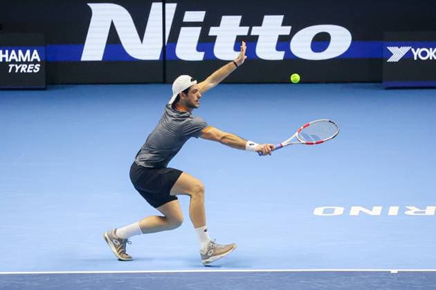 Julian Cash (GBR) and Lloyd Glasspool (GBR) during Nitto ATP, Tennis Herren Finals 2025, International Tennis match in Turin, Italy, November 11 2025  Copyright: xRobertaxCorradin IPAxSportx xipa-agency.netx xx IPA_67835345 IPA_Agency_IPA67835345