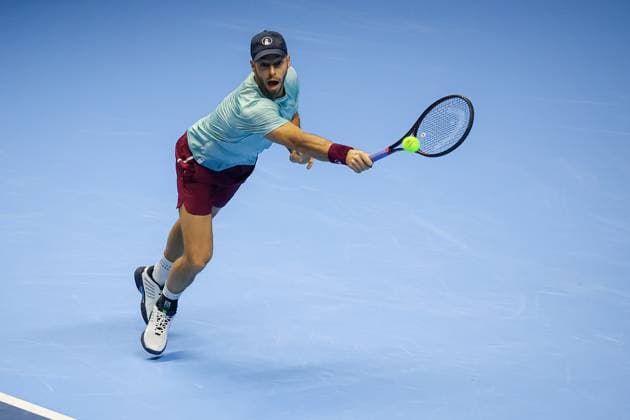 Tim Putz (GER) and Kevin Krawietz (GER) during Nitto ATP, Tennis Herren Finals 2025, International Tennis match in Turin, Italy, November 11 2025  Copyright: xRobertaxCorradin IPAxSportx xipa-agency.netx xx IPA_67835364 IPA_Agency_IPA67835364