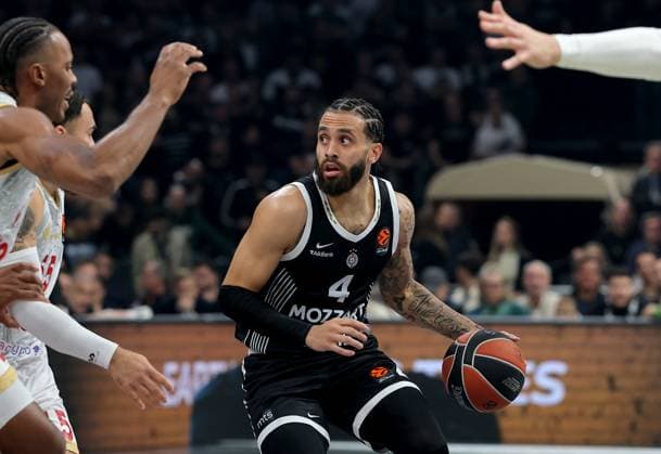 Partizan v Monaco, Euroleague, season 2025 2026, round 10 Belgrade, Serbia. 11th Nov, 2025. Partizan s Duane Washington during Euroleague basketball match between Partizan and AS Monaco on November 11. 2025. in Belgrade, Serbia. Belgrade Serbia Copyright: xPedjaxMilosavljevic STARSPORTx
