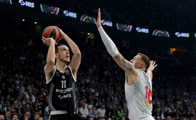 Partizan v Monaco, Euroleague, season 2025 2026, round 10 Belgrade, Serbia. 11th Nov, 2025. Partizan s Aleksej Pokusevski during Euroleague basketball match between Partizan and AS Monaco on November 11. 2025. in Belgrade, Serbia. Belgrade Serbia Copyright: xPedjaxMilosavljevic STARSPORTx