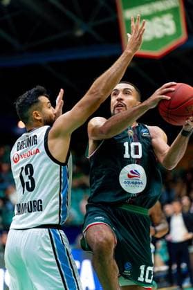 2025.11.11, WROCLAW, KOSZYKOWKA MEZCZYZN SEZON 2025 2026 BKT EUROCUP -- BASKETBALL EUROCUP SEASON 2025 2026 WKS Slask Wroclaw - Veolia Towers Hamburg N Z BREUNIG MARTIN NOAH KIRKWOOD FOT. KRYSTYNA PACZKOWSKA NEWSPIX.PL NEWSPIX.PL --- newspix.pl 