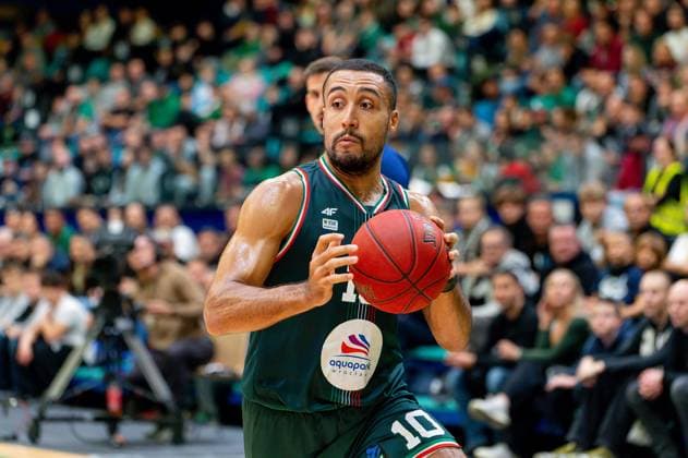 2025.11.11, WROCLAW, KOSZYKOWKA MEZCZYZN SEZON 2025 2026 BKT EUROCUP -- BASKETBALL EUROCUP SEASON 2025 2026 WKS Slask Wroclaw - Veolia Towers Hamburg N Z NOAH KIRKWOOD FOT. KRYSTYNA PACZKOWSKA NEWSPIX.PL NEWSPIX.PL --- newspix.pl 