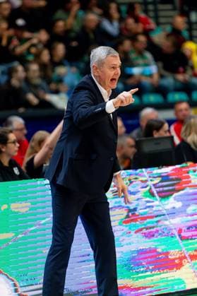 2025.11.11, WROCLAW, KOSZYKOWKA MEZCZYZN SEZON 2025 2026 BKT EUROCUP -- BASKETBALL EUROCUP SEASON 2025 2026 WKS Slask Wroclaw - Veolia Towers Hamburg N Z AINARS BAGATSKIS trener Slask FOT. KRYSTYNA PACZKOWSKA NEWSPIX.PL NEWSPIX.PL --- newspix.pl 