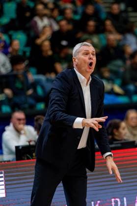 2025.11.11, WROCLAW, KOSZYKOWKA MEZCZYZN SEZON 2025 2026 BKT EUROCUP -- BASKETBALL EUROCUP SEASON 2025 2026 WKS Slask Wroclaw - Veolia Towers Hamburg N Z AINARS BAGATSKIS trener Slask FOT. KRYSTYNA PACZKOWSKA NEWSPIX.PL NEWSPIX.PL --- newspix.pl 