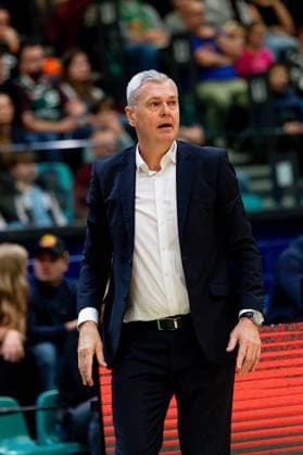2025.11.11, WROCLAW, KOSZYKOWKA MEZCZYZN SEZON 2025 2026 BKT EUROCUP -- BASKETBALL EUROCUP SEASON 2025 2026 WKS Slask Wroclaw - Veolia Towers Hamburg N Z AINARS BAGATSKIS trener Slask FOT. KRYSTYNA PACZKOWSKA NEWSPIX.PL NEWSPIX.PL --- newspix.pl 