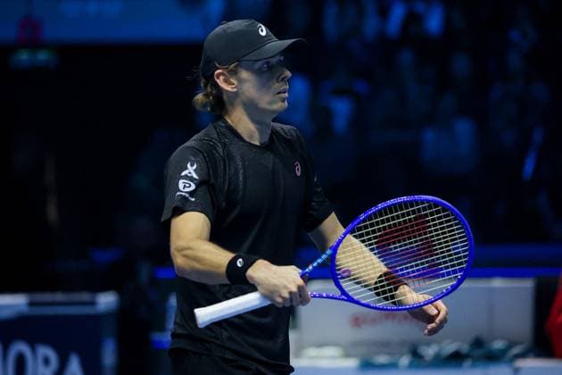 TENNIS - Internazionali di Tennis - Nitto ATP, Tennis Herren Finals 2025 Alex de Minaur (AUS) during Nitto ATP Finals 2025, International Tennis match in Turin, Italy, November 11 2025 Turin Italy  Copyright: xIPAxSport ABACAx