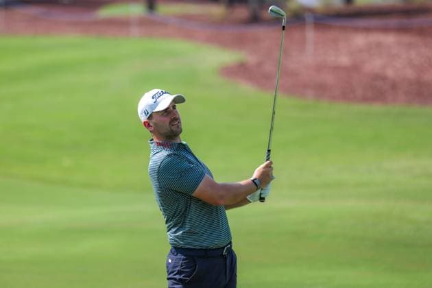 DUBAI, UNITED ARAB EMIRATES - 12.11.2025: Nicolai VON DELLINGSHAUSEN (GER) DP World Tour Championship Dubai at Jumeirah Golf Estates on November 12, 2025 in Dubai, United Arab Emirates.
