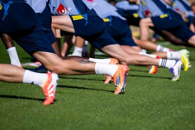 MARBELLA, SPANIEN, 20251112 Fotbollslandslaget tränar utanför Marbella inför VM-kval matchen mot Schweiz senare i veckan. MARBELLA SPANIEN x10050x Copyright: xPontusxLundahl TTx FOTBOLLSLANDSLAGET TRÄNING