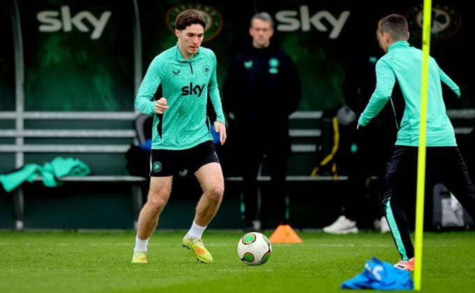Republic of Ireland Squad Training, FAI National Training Centre, Abbotstown, Dublin 12 11 2025 Conor Coventry Conor Coventry 12 11 2025  Copyright: x INPHO RyanxByrnex RB1_6741