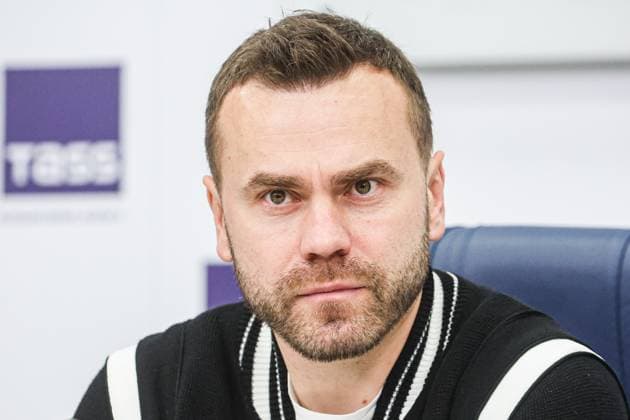 RUSSIA, MOSCOW - NOVEMBER 12, 2025: FC CSKA Moscow s captain, Russian football goalkeeper Igor Akinfeev gives a press conference, PK, Pressekonferenz to launch his autobiography titled Igor Akinfeev, The Autobiography of the Most Dedicated Football Player in the History of World Football. Maxim Grigoryev TASS  85624742