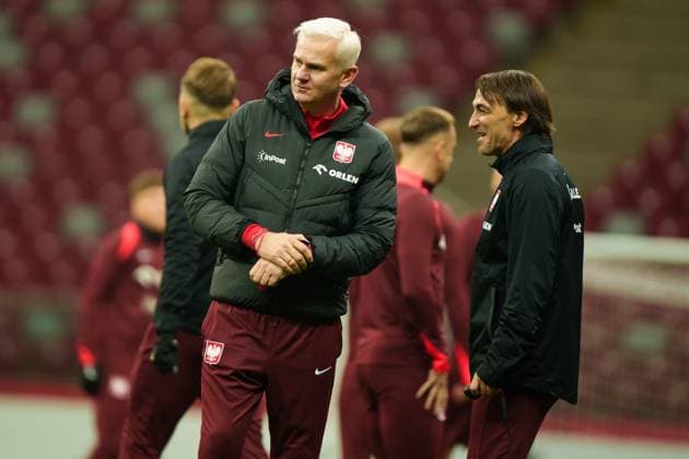 Jacek Magiera seen during Training session during november 2025 international break of Polish national team, Nationalteam (Kazimierz Koper Ball Raw Images) Warsaw PGE Narodowy Poland Copyright: xKazimierzxKoperx KazimierzKoper_trening1211_2526-129