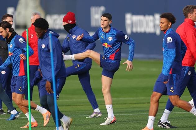 Training RB Leipzig Bundesliga Leipzig, 12.11.2025, Trainingszentrum am Cottaweg, Saison 2025 2026, Fußball, Männer, 1. Bundesliga , Training RB Leipzig , Im Bild: Kosta Nedeljkovic ,